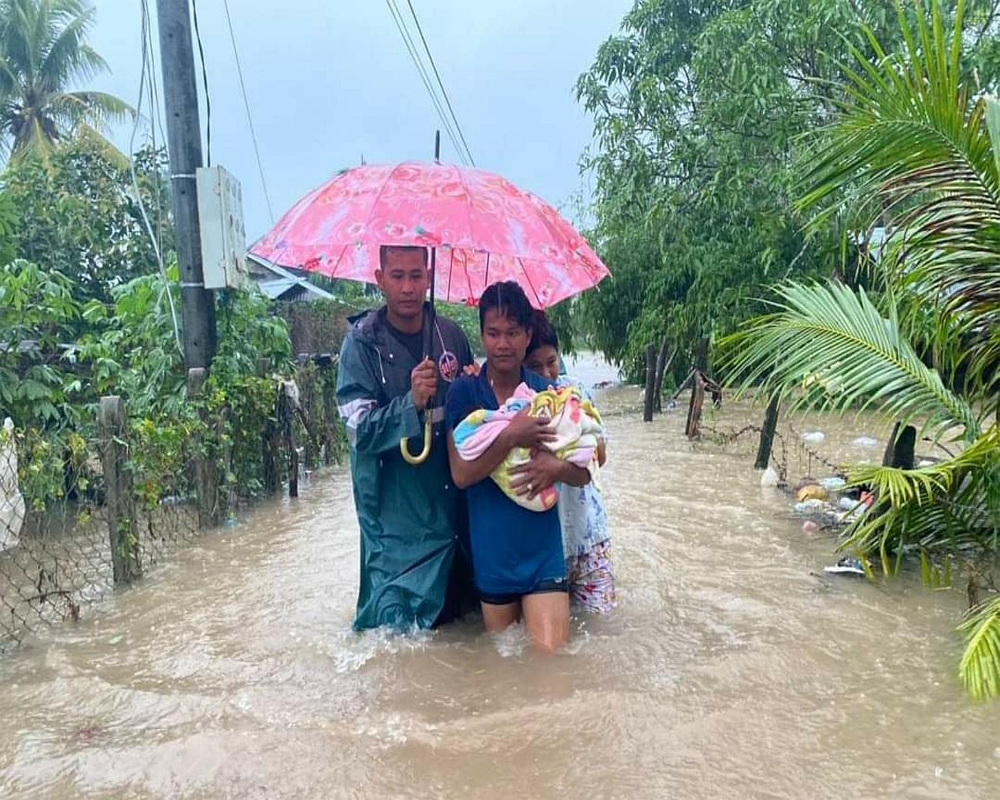 Flooding in Cambodia leaves at least 11 dead