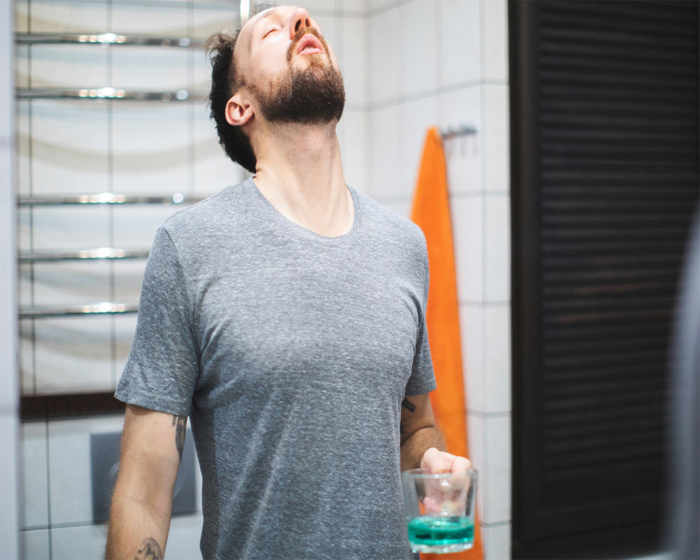 Gargling with mouthwashes might lower spread of COVID-19, scientists say