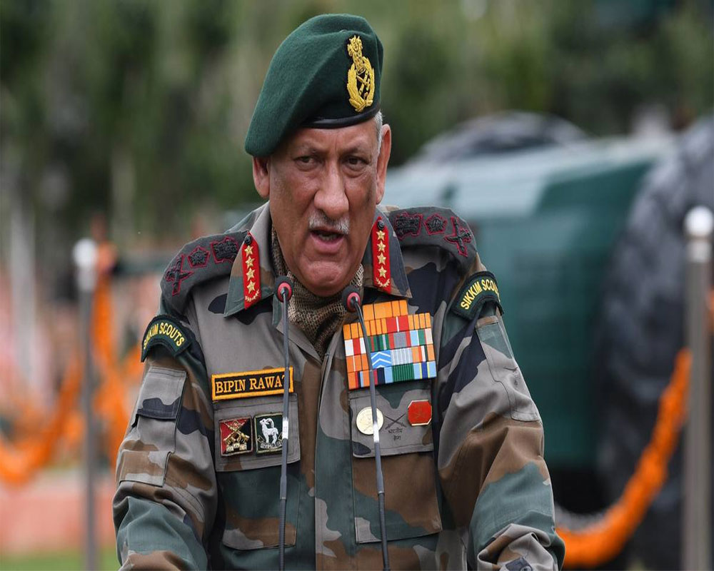 Gen Rawat starts contributing Rs 50,000 per month to PM CARES; to continue for 1 yr