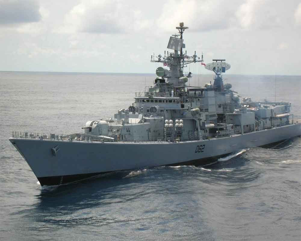 Indian Navy holds naval drill with Russia in Bay of Bengal for 2nd day