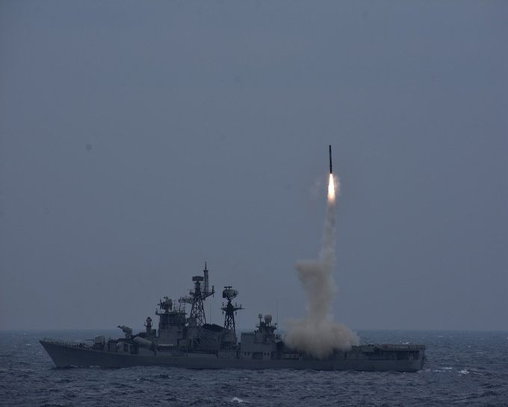 Indian Navy Successfully Test-fires Naval Version Of BrahMos Missile