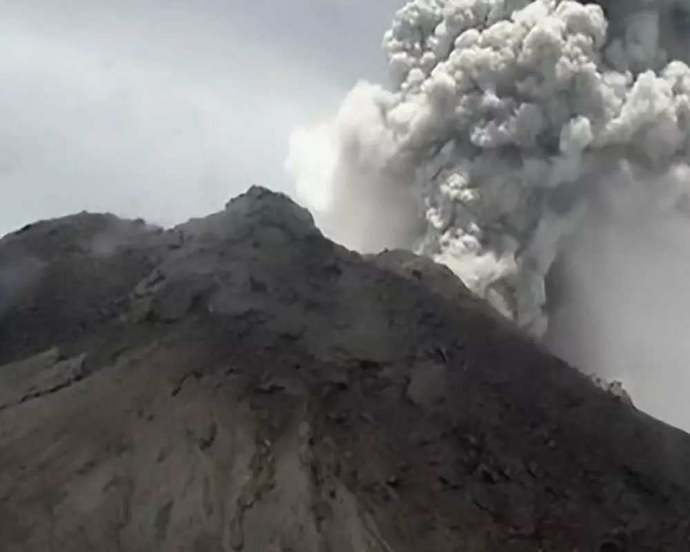 Indonesian Volcano Spews Massive Ash Cloud