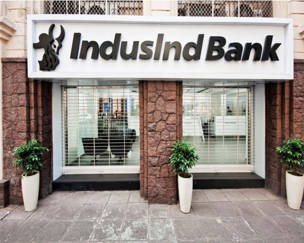 Indusind Bank shares jump over 7 pc on fund raising plan