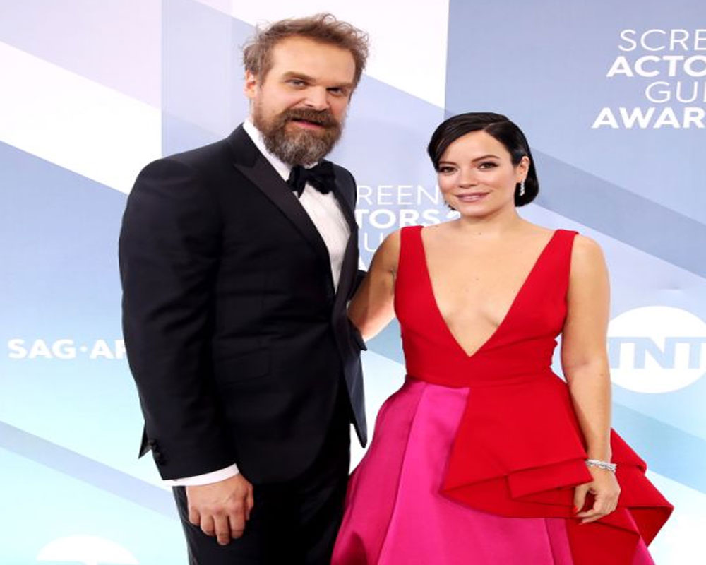 Lily Allen marries 'Stranger Things' star David Harbour