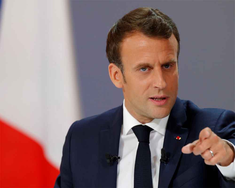 Macron says 'Europeans cannot remain spectators' in any new arms race