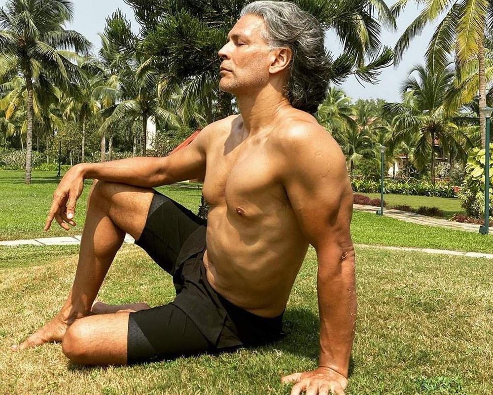 Milind Soman celebrates turning 55 in birthday suit