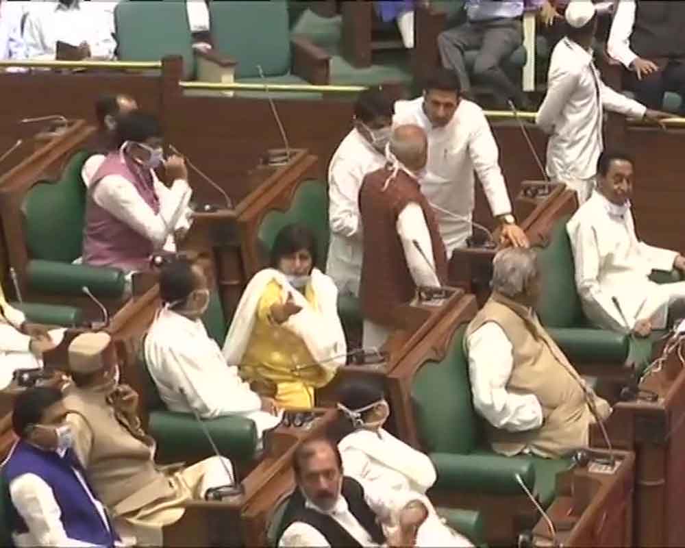 MP Assembly Session Begins Amid Suspense Over Floor Test