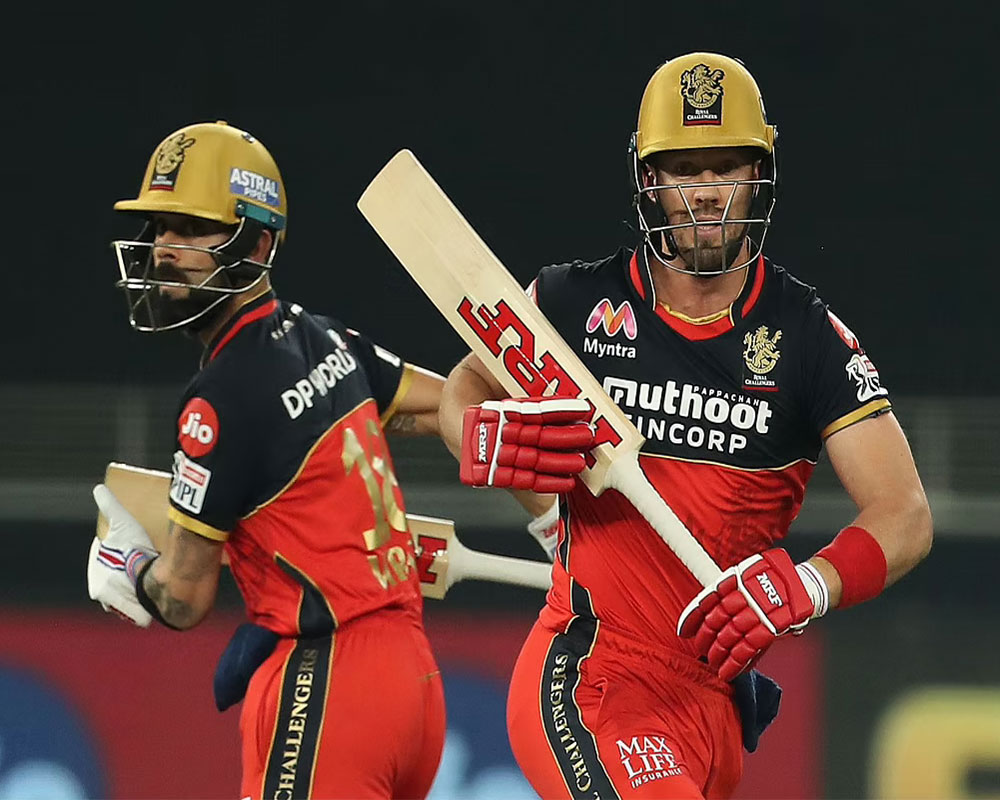 Padikkal, ABD help RCB post 163/5 against SRH