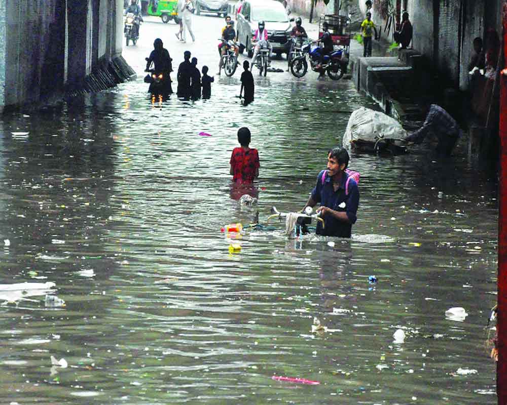 Rain pours misery on Delhi, G’gram residents