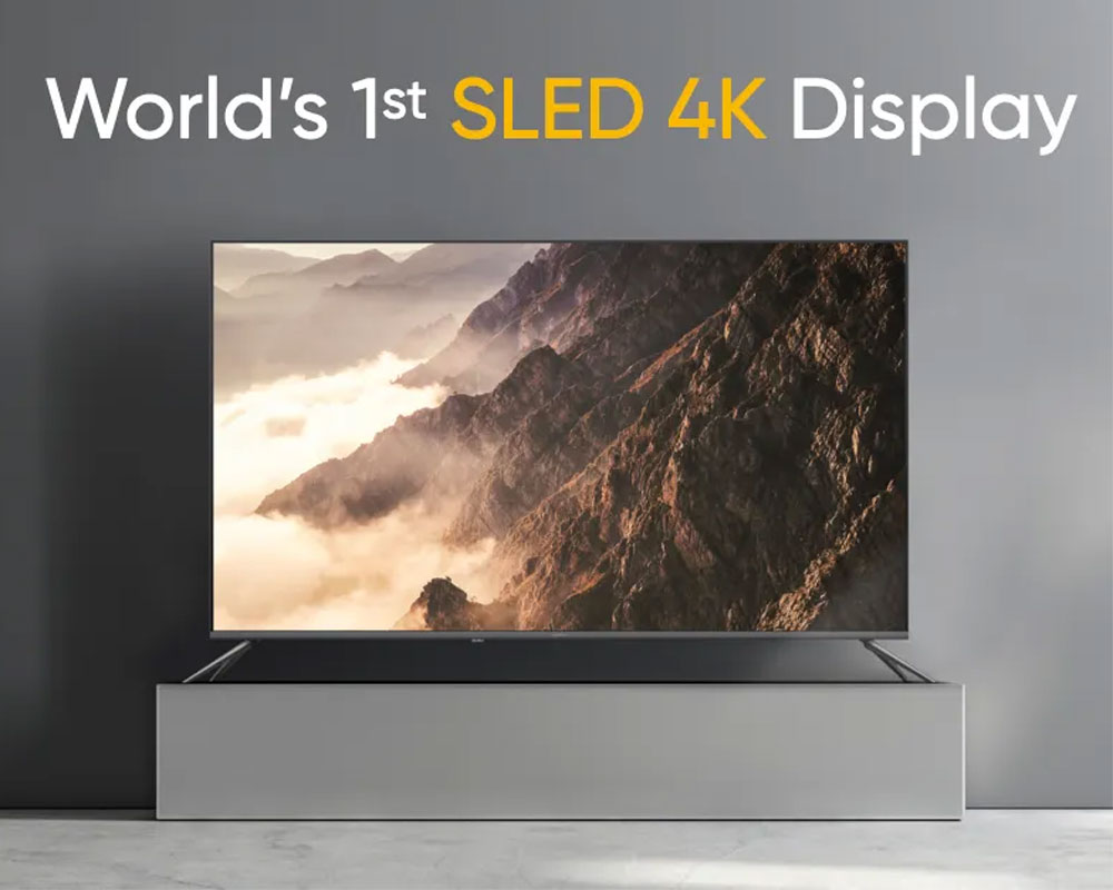 Realme launches 55-inch SLED 4K smart TV for Rs 42,999