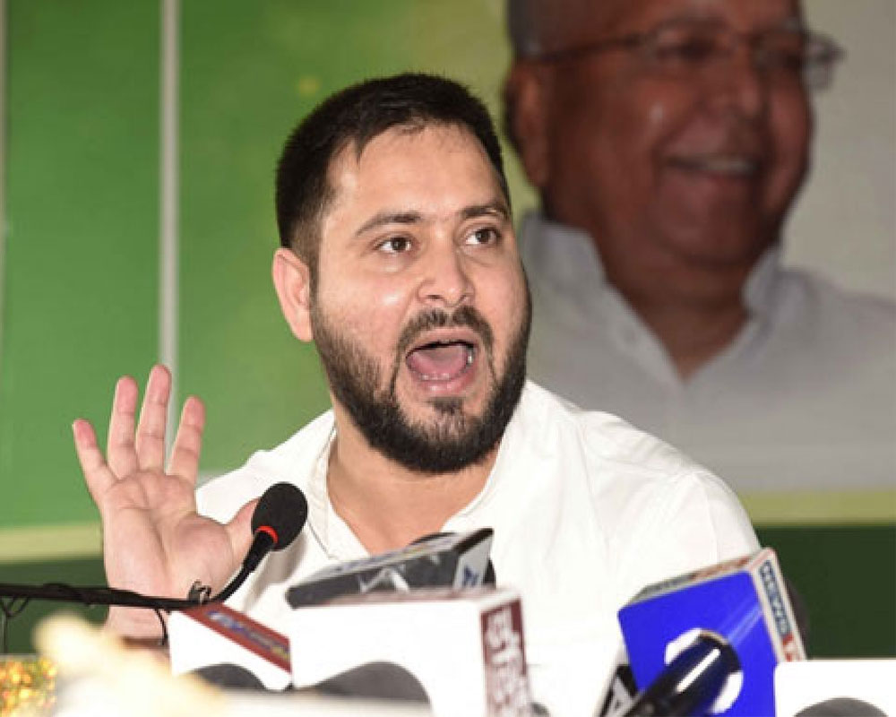 RJD attacks Nitish govt for not providing security to Tejashwi