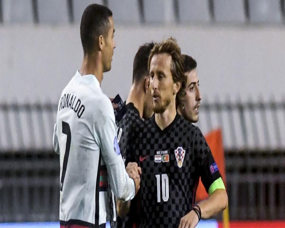 Ronaldo scoreless in Nations League, Croatia avoids demotion