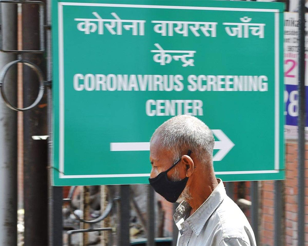 Single day COVID-9 cases dip below 55,000, recovery rate rises to 69.80 per cent