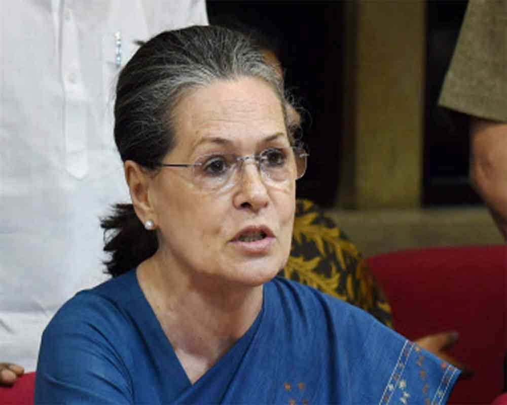 Sonia writes to PM, suggests measures to save money to fight COVID-19