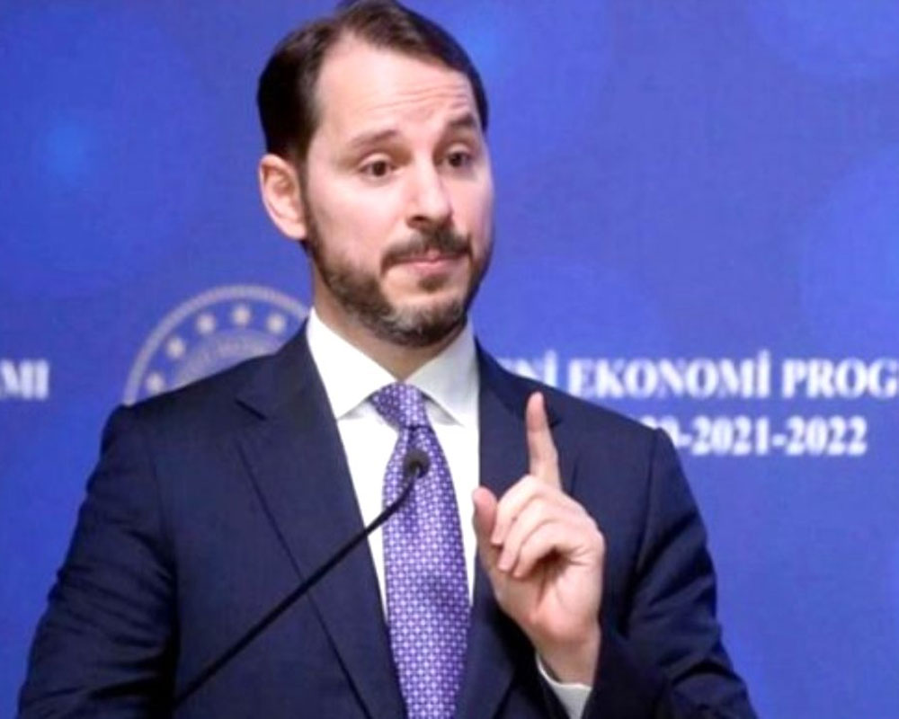 Turkish finance minister, Erdogan's son-in-law, resigns post