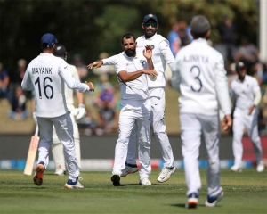 Bowlers bring India back as NZ dismissed for 235 at tea