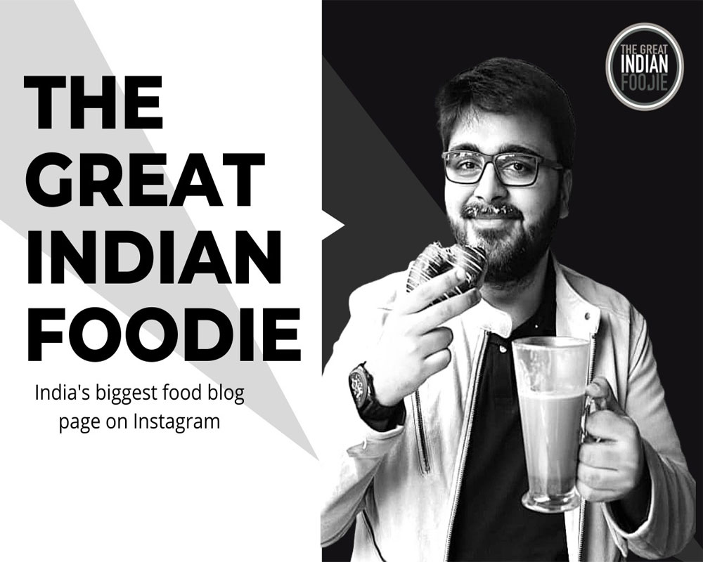 ‘The Great Indian Foodie’ soaring food blog on Insta