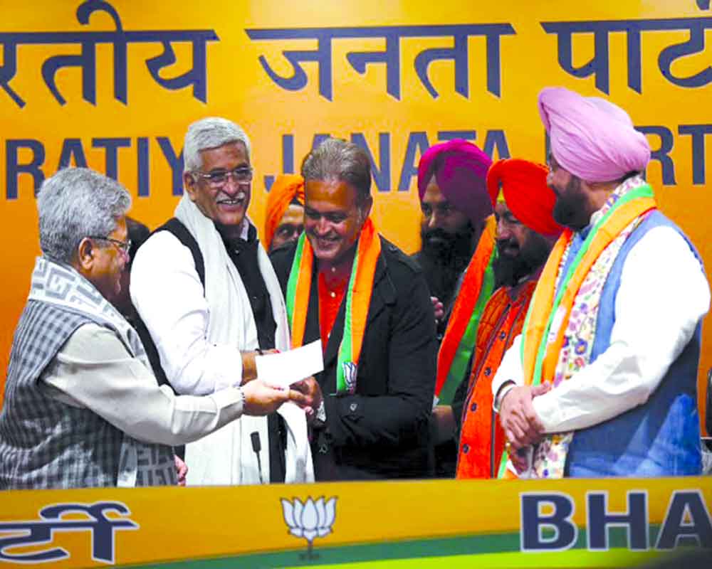 2 Punjab Cong MLAs join BJP