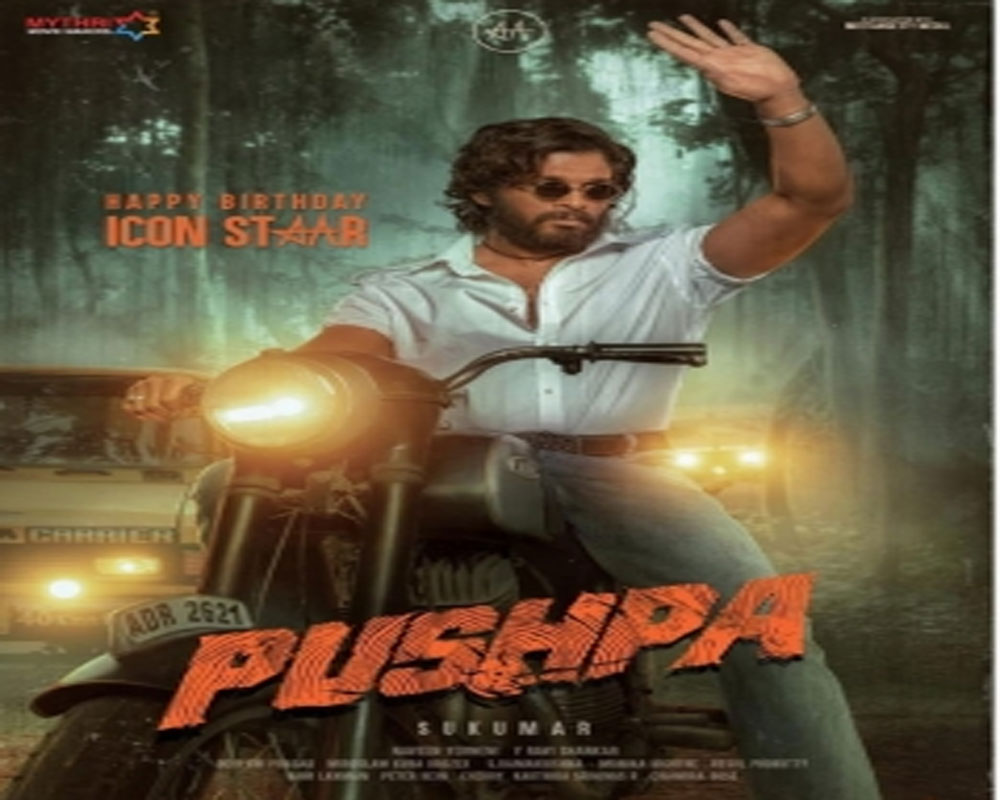 Allu Arjun's 'Pushpa' first look gets 30mn views in 2 days