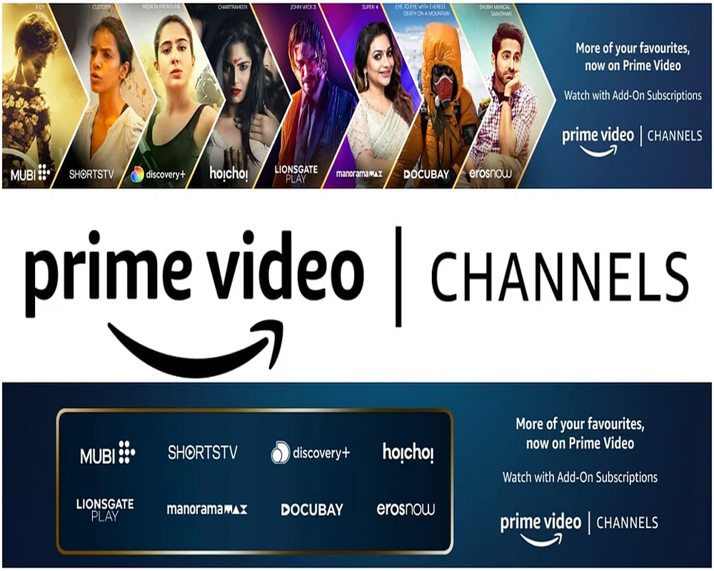 Amazon launches Prime Video Channels, to provide content from multiple