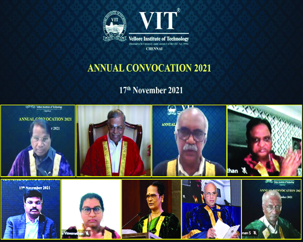 Annual convocation ceremony of VIT Chennai
