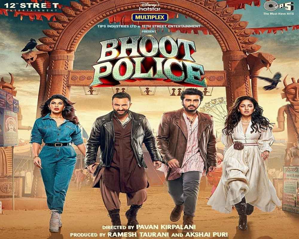 Arjun, Jacqueline, Yami unveil 'Bhoot Police' trailer