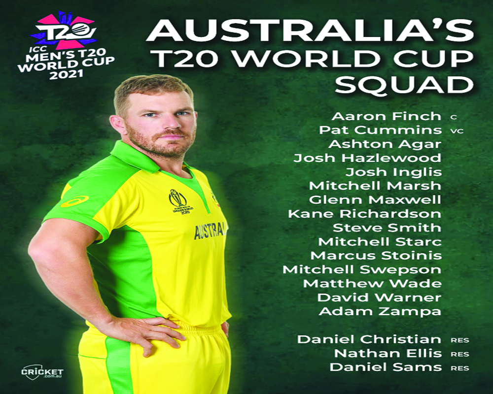 Aussies’ best back for T20 WC