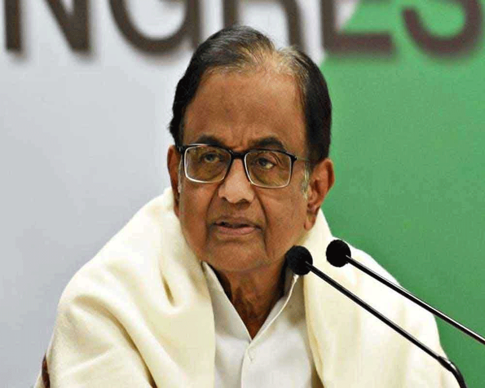 Be happy size of infra plan growing faster every year than GDP: Chidambaram