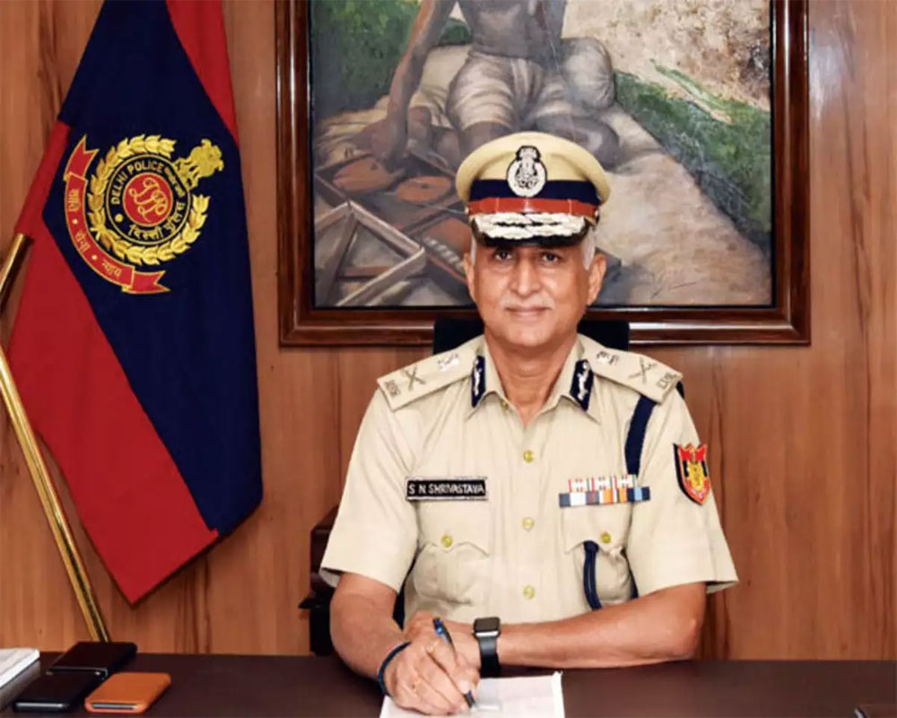 Delhi Police Commissioner SN Shrivastava to retire on Wednesday