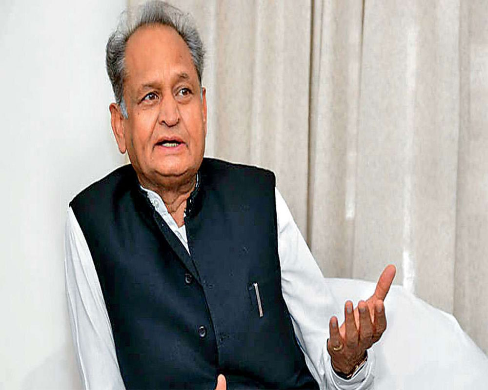 Gehlot targets Centre over frequent rise in fuel prices