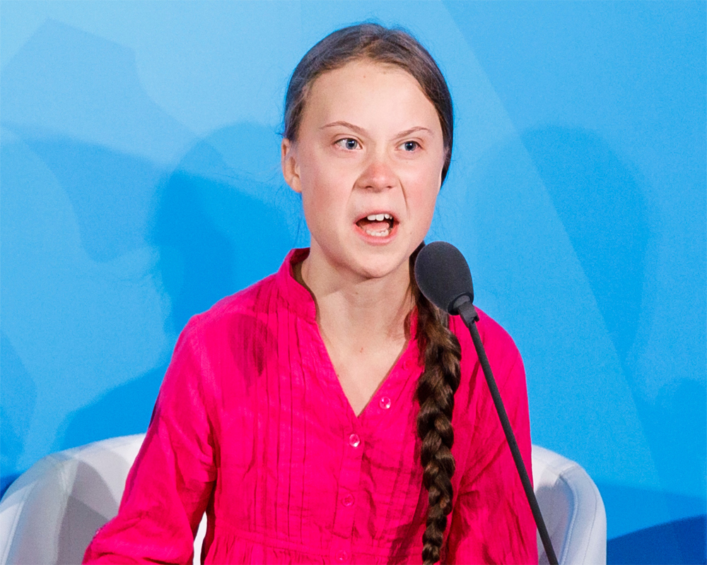 Greta Thunberg calls for urgent action to address climate, ecological ...
