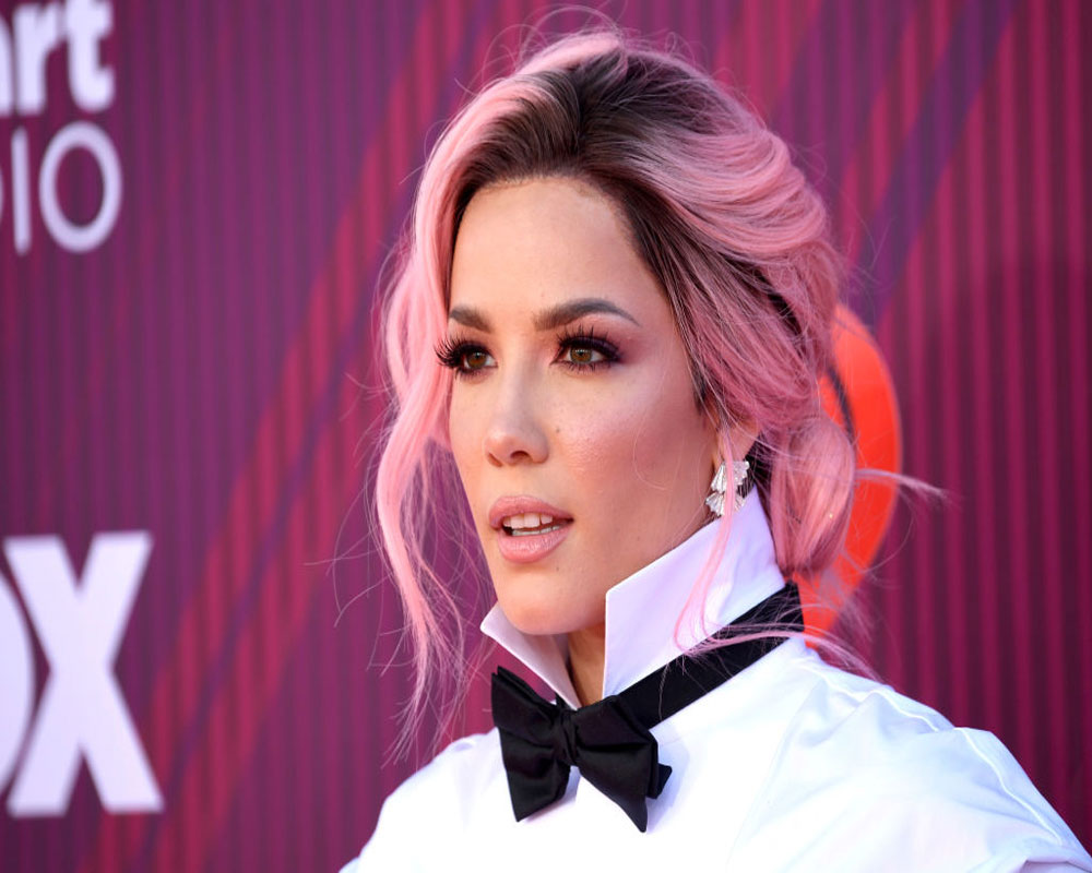 Halsey says make-up helped her deal with 'really ugly' break-up