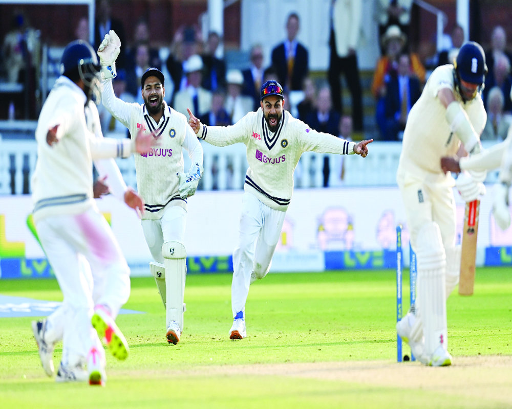 India conquer Lord's