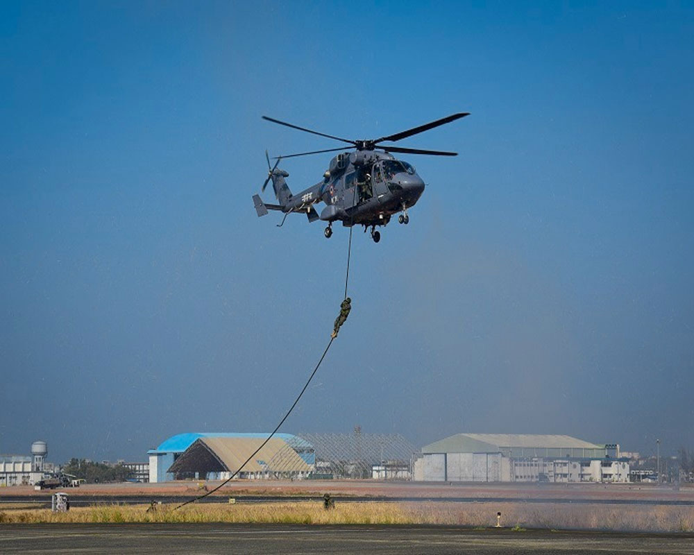 Indian Navy undertaking mega exercise in Indian Ocean Region