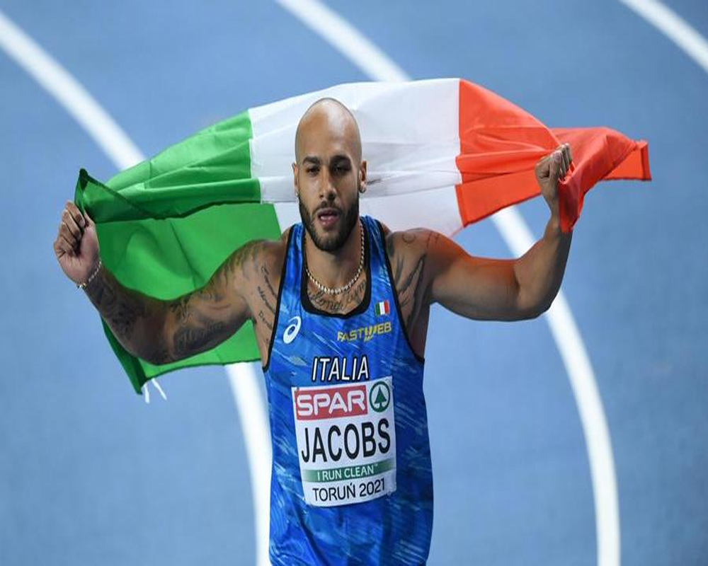 Italian Jacobs takes surprising gold in Olympic 100