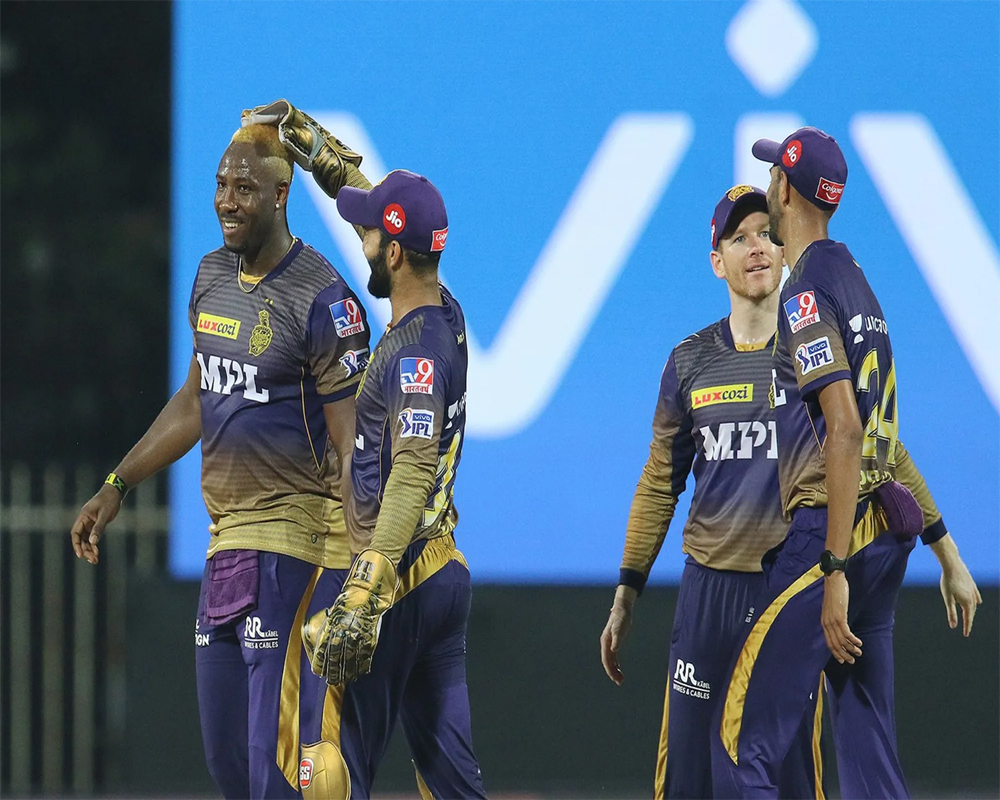 KKR bowl out MI for 152 as Russell takes five