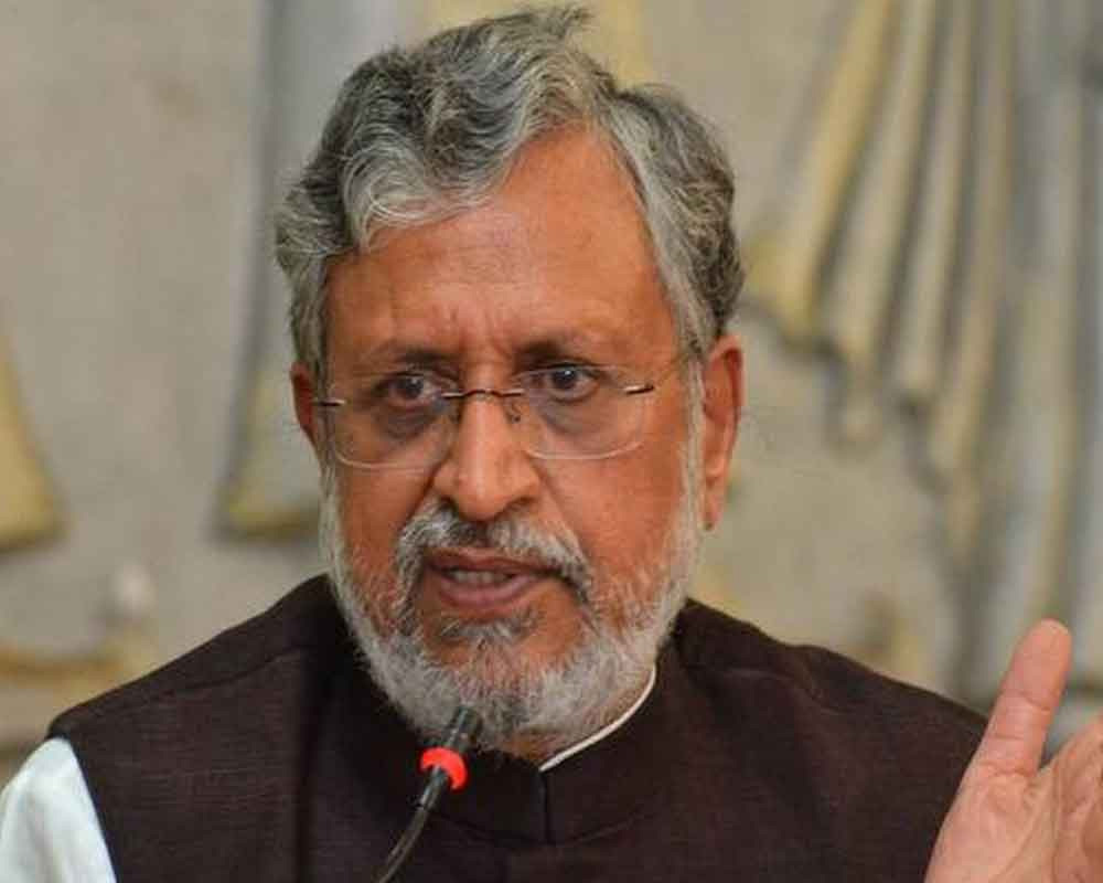 Lalu indulging in political manipulations from jail: Sushil Modi