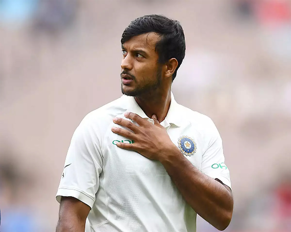 Concussed Mayank Agarwal out of first Test after being hit by Siraj bouncer