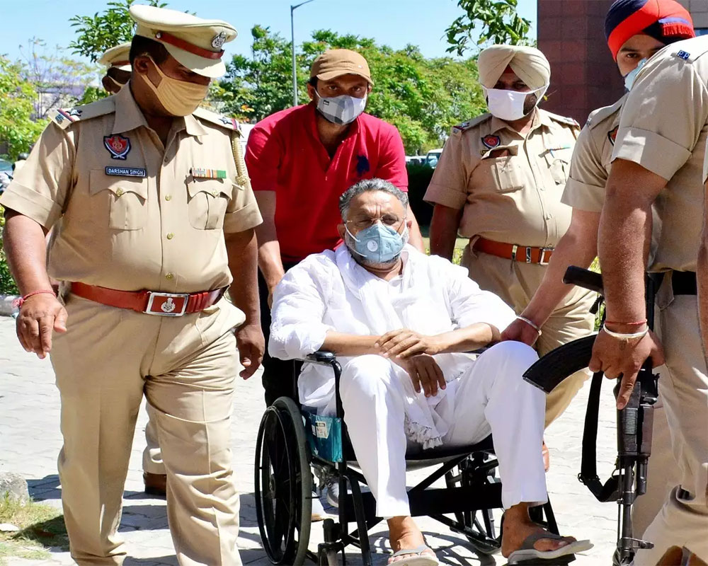 Mukhtar Ansari brought back to Banda jail from Punjab prison