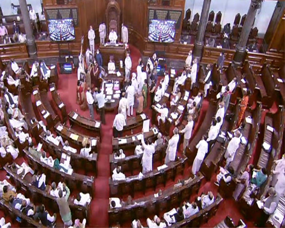 Rajya Sabha Adjourned Till Thursday Amid Opposition Protest, Passes ...