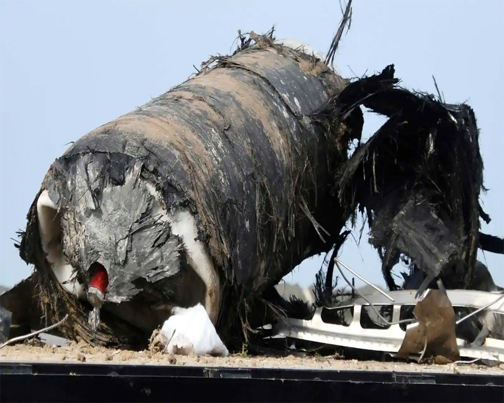 Piece of SpaceX rocket debris lands at Washington state farm