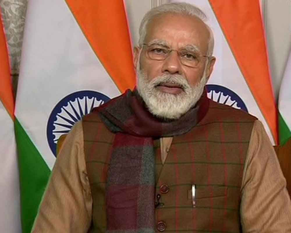 PM Modi pays rich tributes to Ambedkar