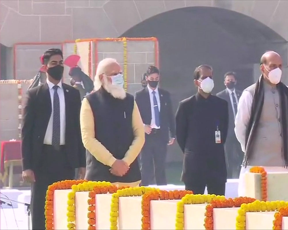 Prez, VP, PM pay tributes to Mahatma Gandhi on death anniversary