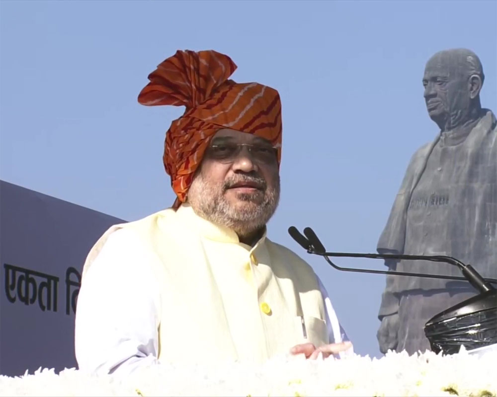 Sardar Patel gave message to world that no one can destroy India's unity and integrity: Amit Shah