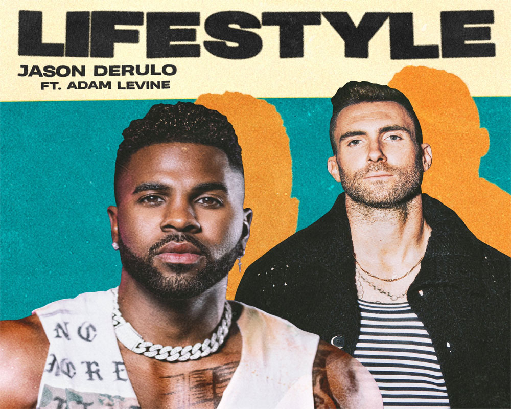 Singers Jason Derulo, Adam Levine team up for first time