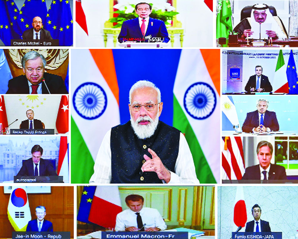 Stop Af from turning into source  of terror: Modi at G20 Summit