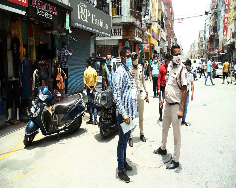 Tilak Nagar market in Delhi closed for Covid protocol violations