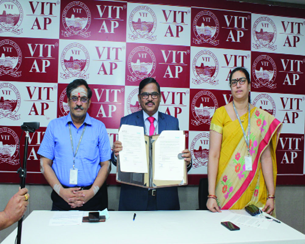 VIT-AP signs two MoUs  for Centre of Excellence