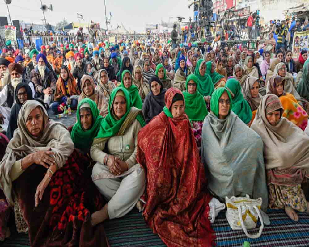 Women Farmers Hold Kisan Sansad At Jantar Mantar 6197