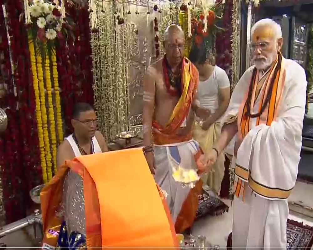 'Mahakal Lok' corridor: PM Modi performs puja at Lord Mahakal temple in Ujjain